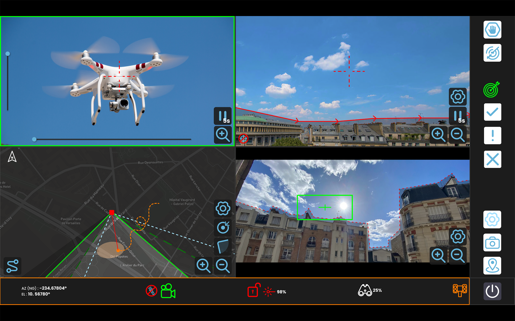 Interface Gestion des frais Cilas